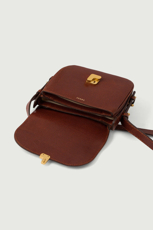 Sac Bellissima Mini - Cognac - Cuir - Femme