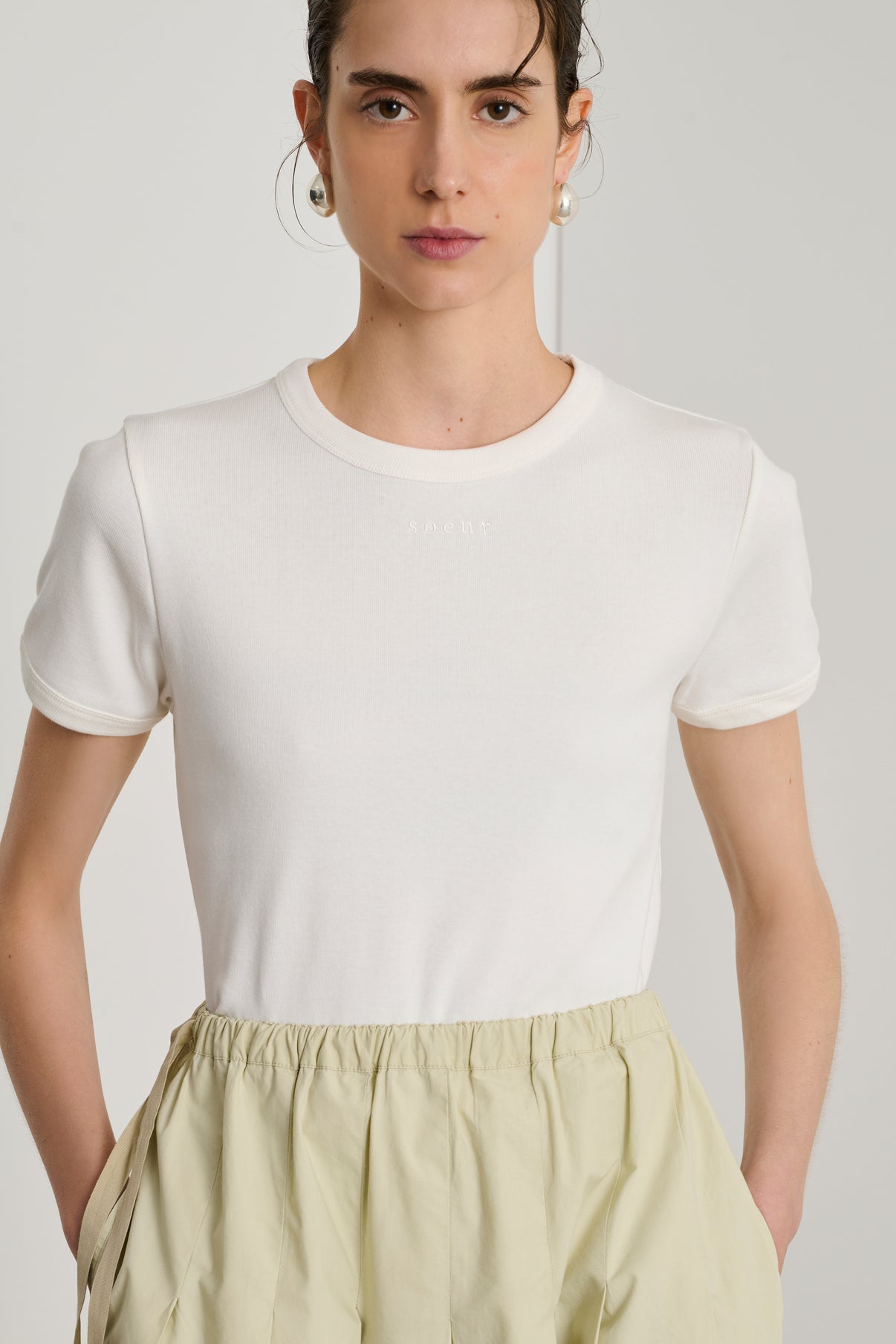 Tee-Shirt Aristide - Blanc - Coton - Femme vue 1