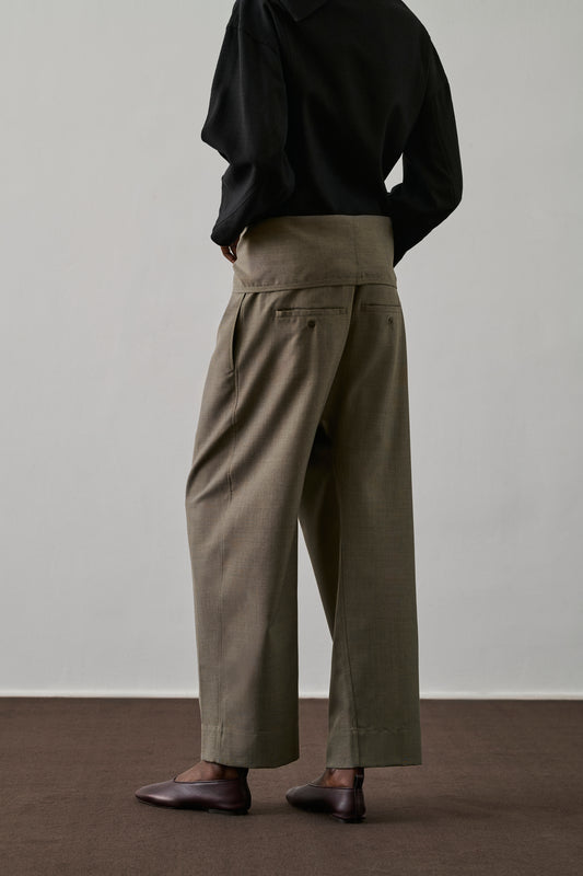 Pantalon Aloe - Gris Vert - Femme