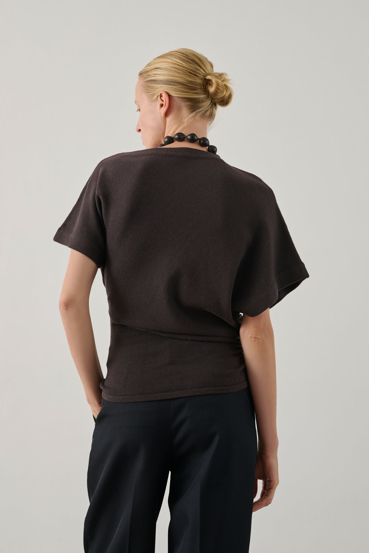 Pull Dalina - Charbon - Femme vue 3