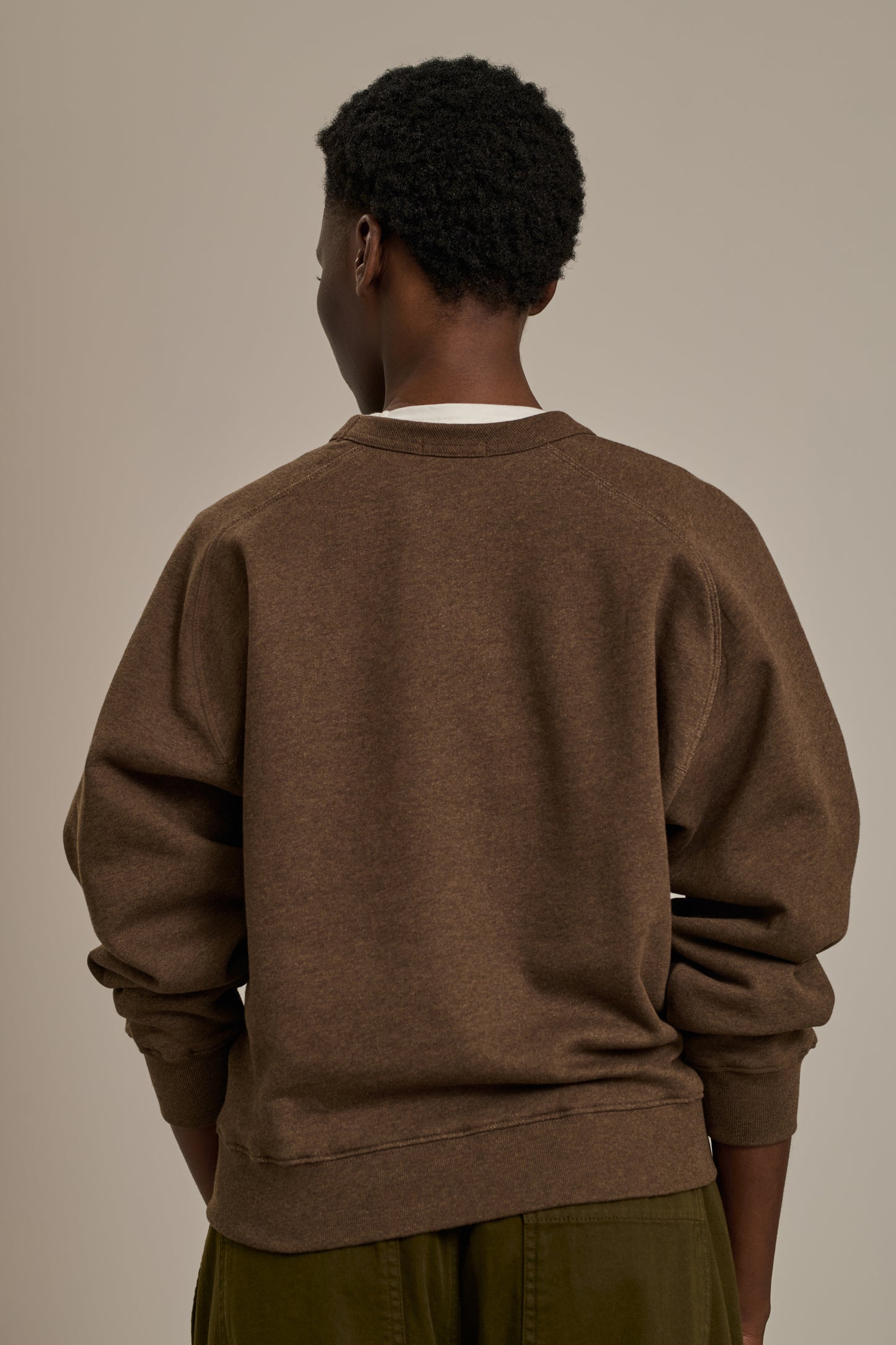 THIBAULT BROWN SWEATSHIRT