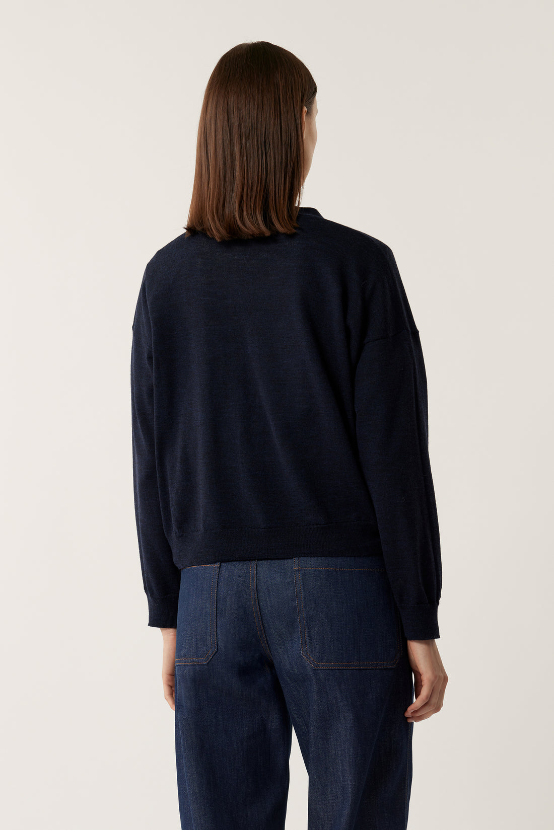 Cardigan Idem - Navy - Femme