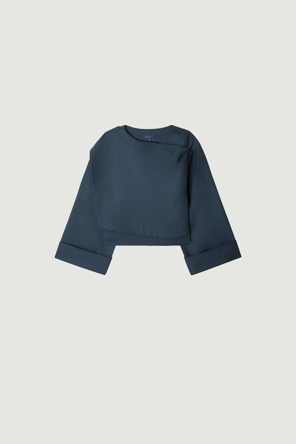 Blouse Eva - Pétrole - Laine - Femme vue 6